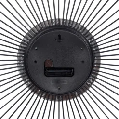 Silver Metal Sunburst Droplet Frame Clock-Kirkland's Home Cheap