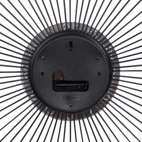 Silver Metal Sunburst Droplet Frame Clock-Kirkland's Home Cheap