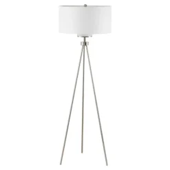 Silver Metal Tripod Floor Lamp-Kirkland's Home New
