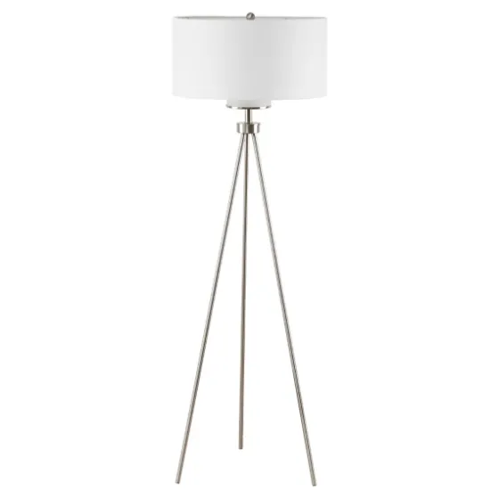 Silver Metal Tripod Floor Lamp-Kirkland's Home New