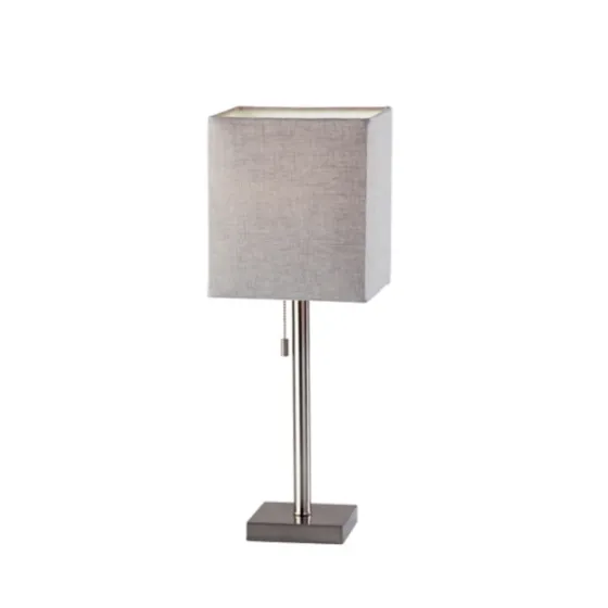 Silver Monochrome Square Table Lamp-Kirkland's Home Cheap