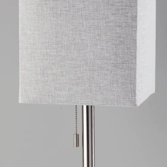 Silver Monochrome Square Table Lamp-Kirkland's Home Cheap