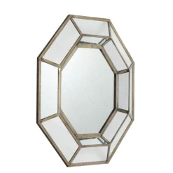 Silver Octagonal Frame Mirror-Kirkland's Home Sale