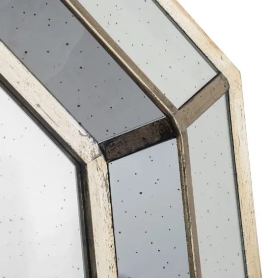 Silver Octagonal Frame Mirror-Kirkland's Home Sale