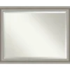 Silver Patina Scallop Framed Mirror, 45.5X35.5 In.-Kirkland's Home Online