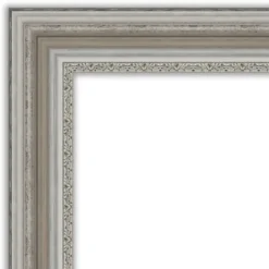 Silver Patina Scallop Framed Mirror, 45.5X35.5 In.-Kirkland's Home Online