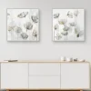 Silver Poppies 2-Pc. Canvas Art Print Set-Kirkland's Home Fashion