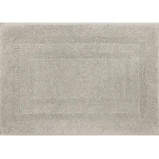 Silver Reversible Cotton Bath Mat, 45 In.-Kirkland's Home Store