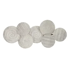 Silvery Rivers Layered Disks Wall Plaque-Kirkland's Home Flash Sale