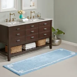 Simple Trim Cotton Tufted Bath Mat, 72 In.-Kirkland's Home Fashion