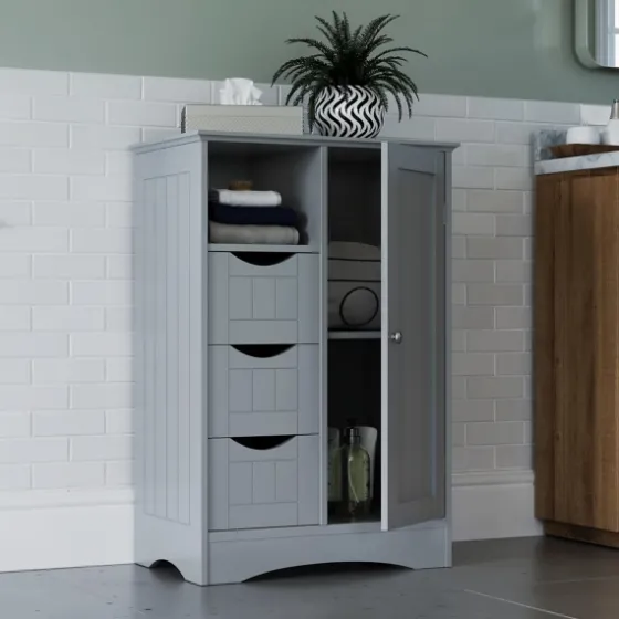 Single Door 3-Drawer Cabinet-Kirkland's Home New