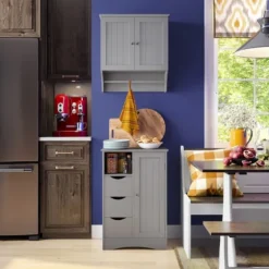 Single Door 3-Drawer Cabinet-Kirkland's Home New