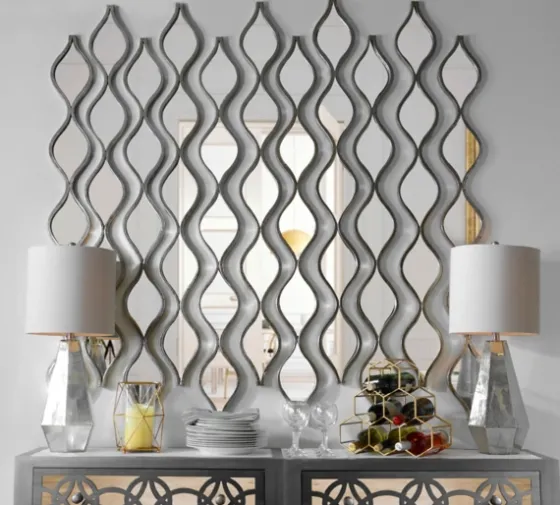 Single Silver Teardrop Panel Mirror, 6.25X58.75-Kirkland's Home Cheap