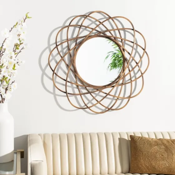 Sinsa Bronze Atomic Wall Mirror-Kirkland's Home Best Sale