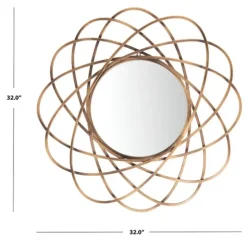 Sinsa Bronze Atomic Wall Mirror-Kirkland's Home Best Sale