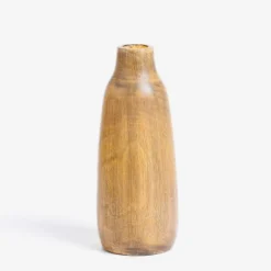 Skinny Mango Wood Vase, 12 In.-Kirkland's Home Fashion