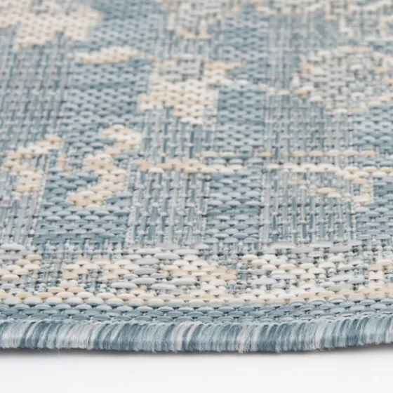 Sky Medallion Lava Indoor/Outdoor Area Rug, 7X9-Kirkland's Home Online