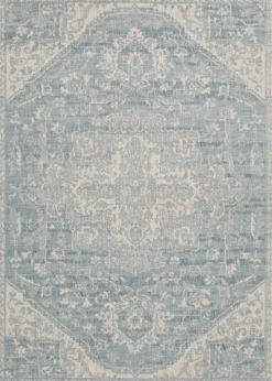 Sky Medallion Lava Indoor/Outdoor Area Rug, 5X7-Kirkland's Home New