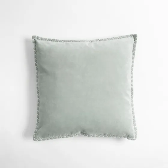 Sky Velvet Riviera Throw Pillow-Kirkland's Home Outlet