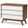 Slant Midcentury Two-Tone Chest-Kirkland's Home Store