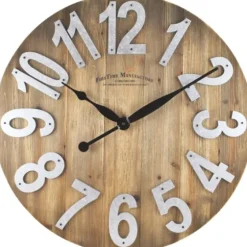 Slat Wood Wall Clock-Kirkland's Home Hot