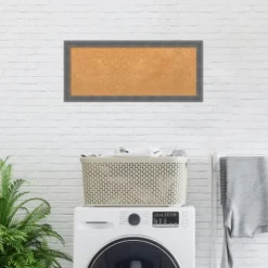 Slate Gray Framed Corkboard-Kirkland's Home Hot