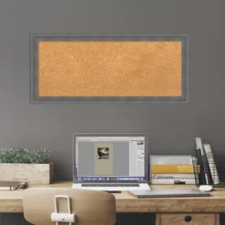 Slate Gray Framed Corkboard-Kirkland's Home Hot