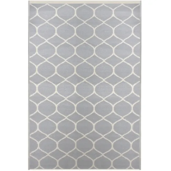 Slate Honeycomb Outdoor Area Rug, 4X6-Kirkland's Home Best