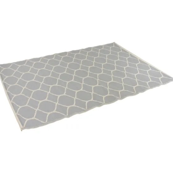 Slate Honeycomb Outdoor Area Rug, 4X6-Kirkland's Home Best