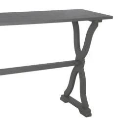 Slate Hourglass Console Table-Kirkland's Home Discount