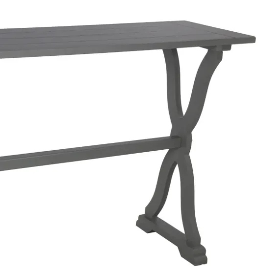 Slate Hourglass Console Table-Kirkland's Home Discount