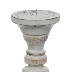 Slate Rustic Mango Wood 3-Pc. Candle Holder Set-Kirkland's Home Discount