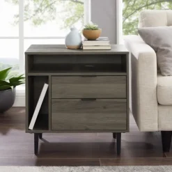 Slate Side Table With Cubbies-Kirkland's Home New