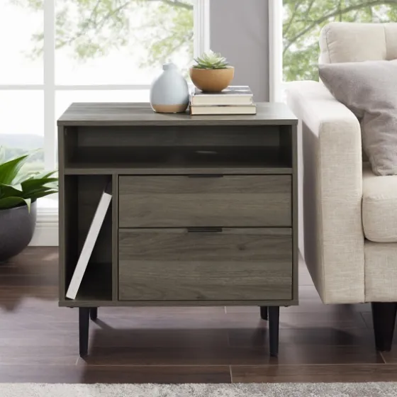 Slate Side Table With Cubbies-Kirkland's Home New