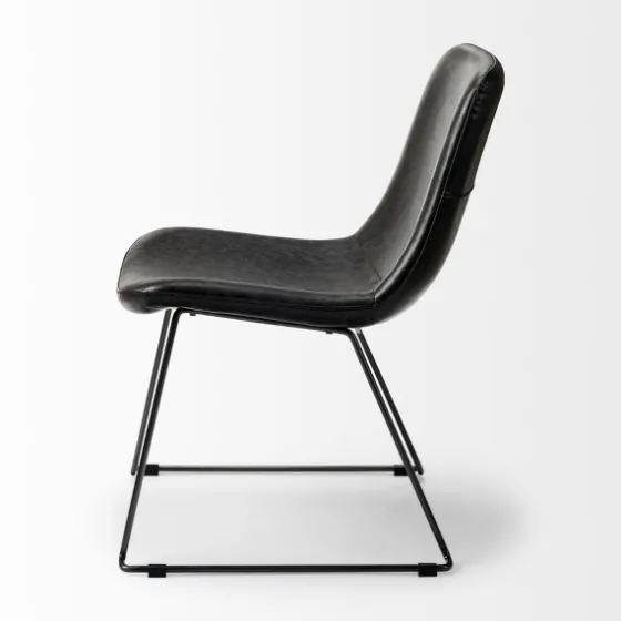 Slate Vegan Leather Bucket Dining Chairs, Set Of 2-Kirkland's Home Best