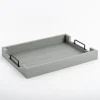 Slatted Wood & Metal Handles Tray-Kirkland's Home Hot