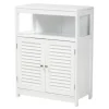 Slatted Wood Bathroom Cabinet-Kirkland's Home Fashion