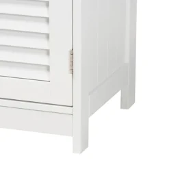 Slatted Wood Bathroom Cabinet-Kirkland's Home Fashion