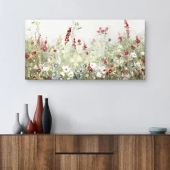 Sleepy Spring Meadow Canvas Art Print-Kirkland's Home Hot
