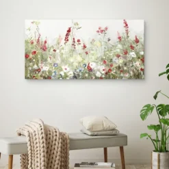 Sleepy Spring Meadow Canvas Art Print-Kirkland's Home Hot