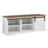 Sliding Barn Door Bench-Kirkland's Home Fashion