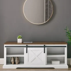 Sliding Barn Door Bench-Kirkland's Home Fashion