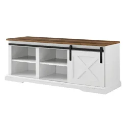 Sliding Barn Door Bench-Kirkland's Home Fashion