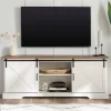 Sliding Barn Door Media Cabinet-Kirkland's Home Discount