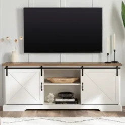 Sliding Barn Door Media Cabinet-Kirkland's Home Discount