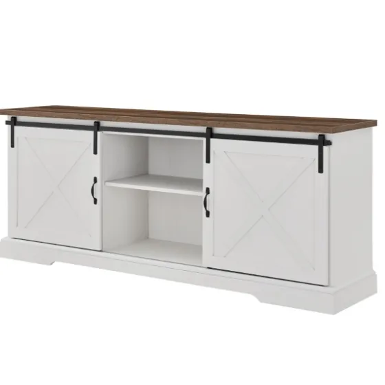 Sliding Barn Door Media Cabinet-Kirkland's Home Discount