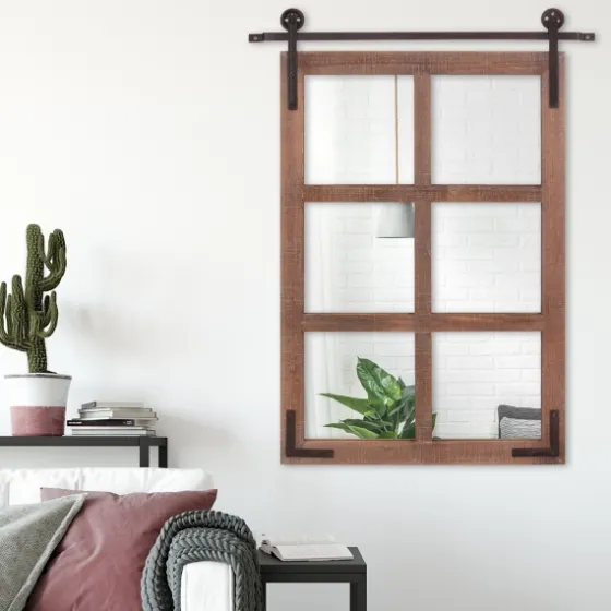 Sliding Barn Door Mirror-Kirkland's Home Flash Sale
