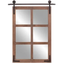 Sliding Barn Door Mirror-Kirkland's Home Flash Sale