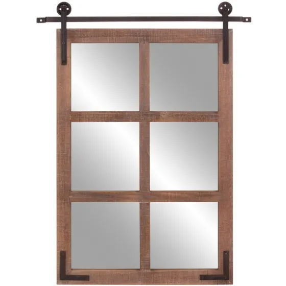 Sliding Barn Door Mirror-Kirkland's Home Flash Sale