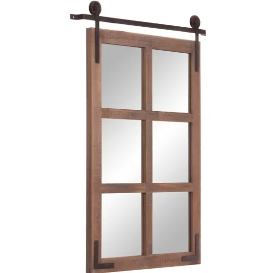 Sliding Barn Door Mirror-Kirkland's Home Flash Sale